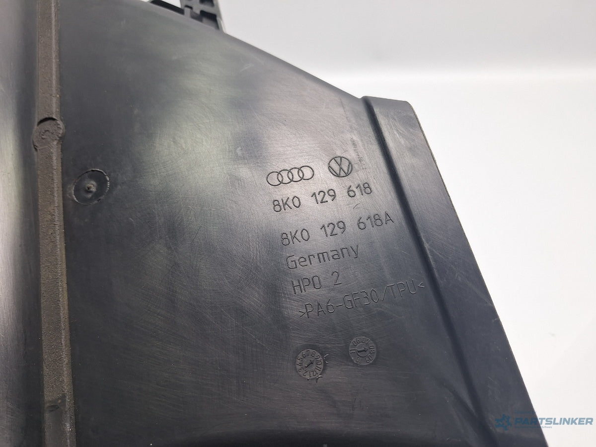 Difuzor captare filtru aer AUDI A4 IV Avant 8K5, B8 2007 - 2015 TDI CAGA, CJCA, CMEA, CMFA 8K0129618