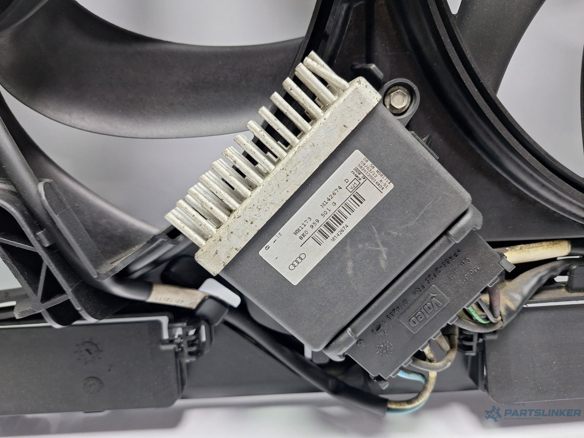 Ansamblu ventilatoare AUDI A4 IV Avant 8K5, B8 2007 - 2015 TDI CAGA, CJCA, CMEA, CMFA Valeo 993328L 8K0959501G