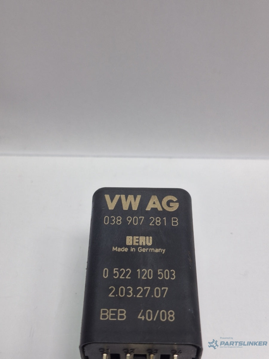 Releu preincalzire bujii incandescente AUDI A4 IV Avant 8K5, B8 2007 - 2015 TDI CAGA, CJCA, CMEA, CMFA 038907281B