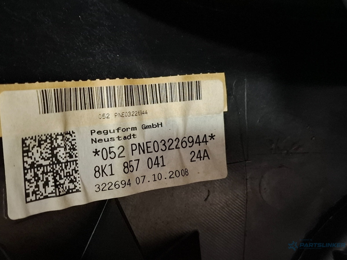 Kit airbag AUDI A4 IV Avant 8K5, B8 2007 - 2015 TDI CAGA, CJCA, CMEA, CMFA 8K1857041 , 8K0880201A