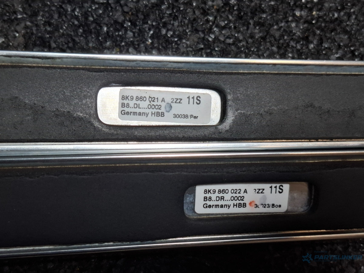 Bare longitudinale AUDI A4 IV Avant 8K5, B8 2007 - 2015 TDI CAGA, CJCA, CMEA, CMFA 8K9860021A , 8K9860022A