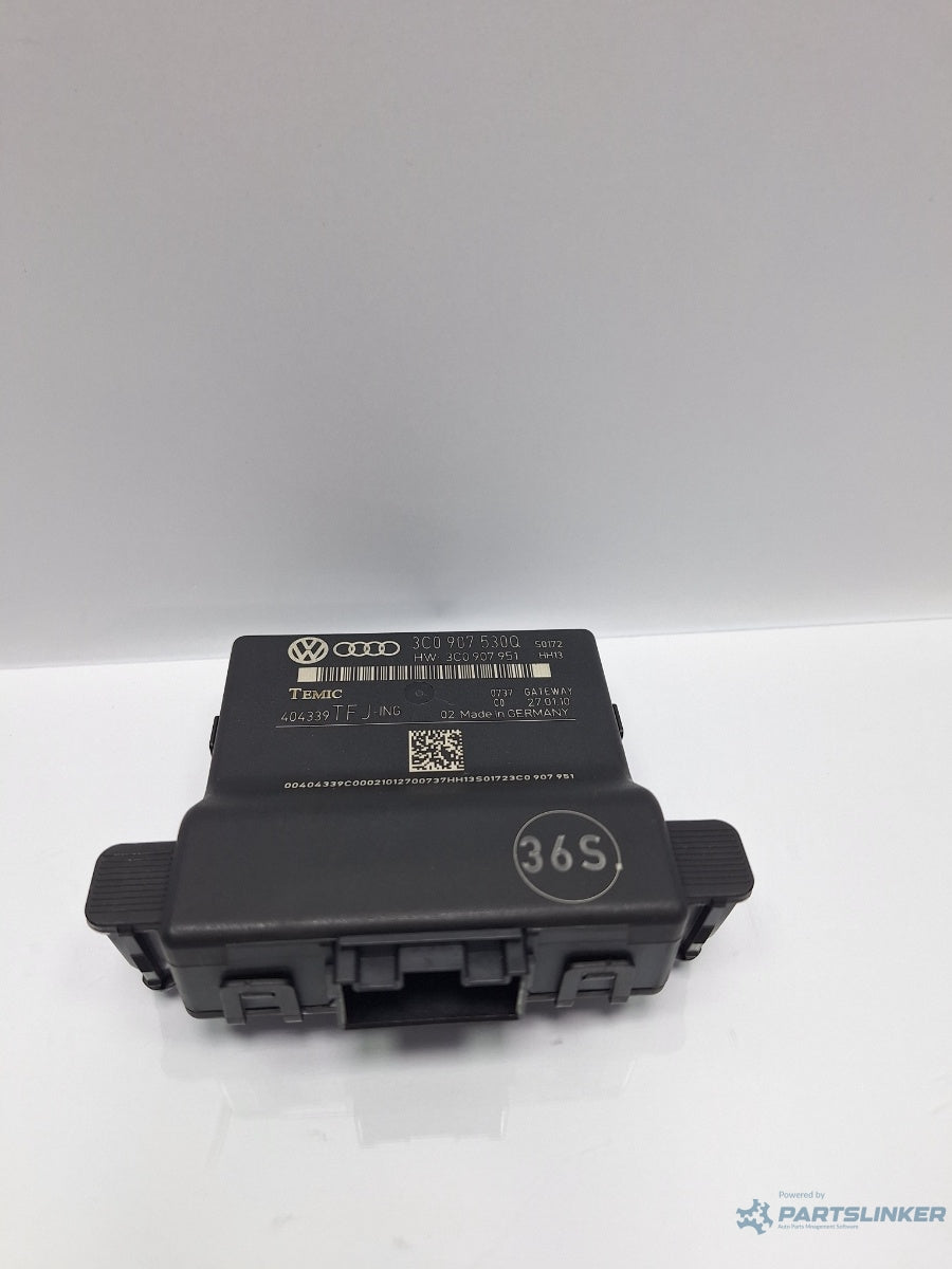 Modul de control pentru gateway VOLKSWAGEN PASSAT Variant 3C5 2005 - 2011 TDI 16V BKP, CBAB 3C0907530Q