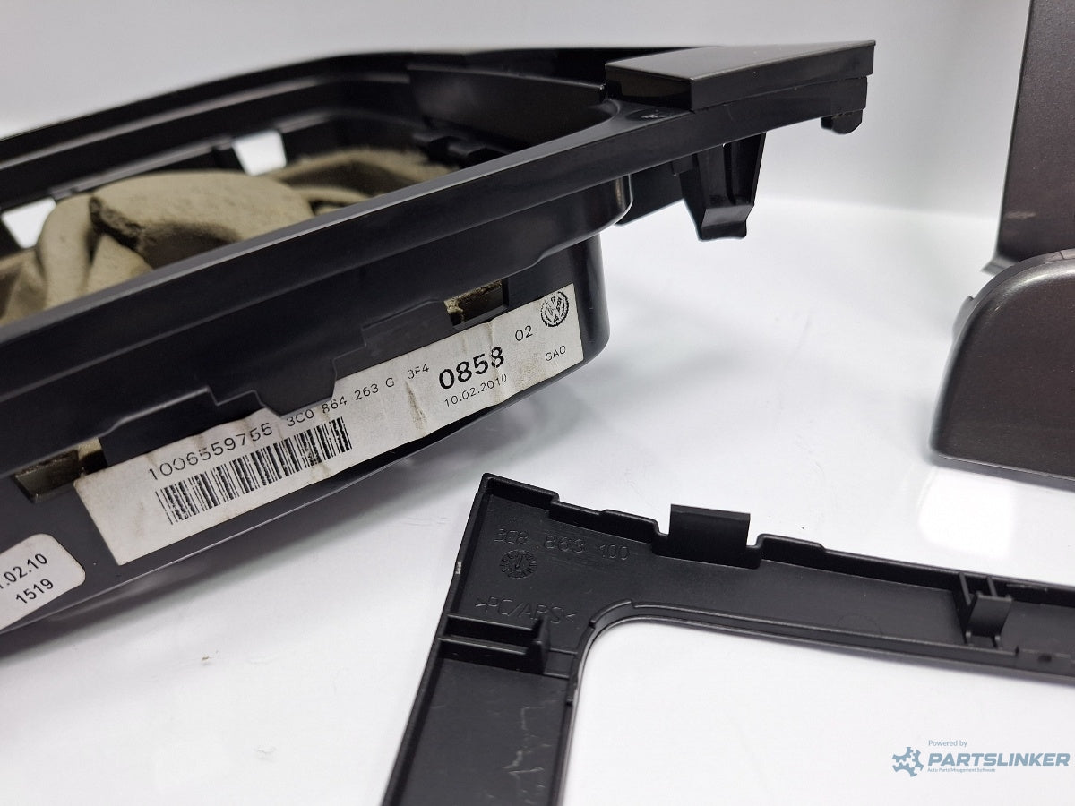 Ornamente panou de bord VOLKSWAGEN PASSAT Variant 3C5 2005 - 2011 TDI 16V BKP, CBAB 3C0864263G , 3C8863100