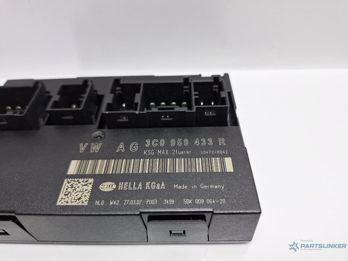 Modul de confort VOLKSWAGEN PASSAT 3C2 2005 - 2010 TDI 16V BKP, CBAB 3C0959433R