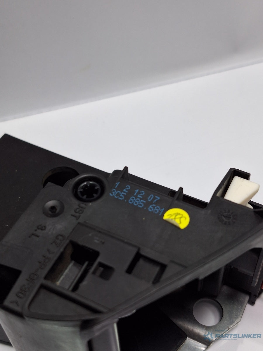 Blocare spatar bancheta stanga spate VOLKSWAGEN PASSAT 3C2 2005 - 2010 TDI 16V BKP, CBAB 3C5885681