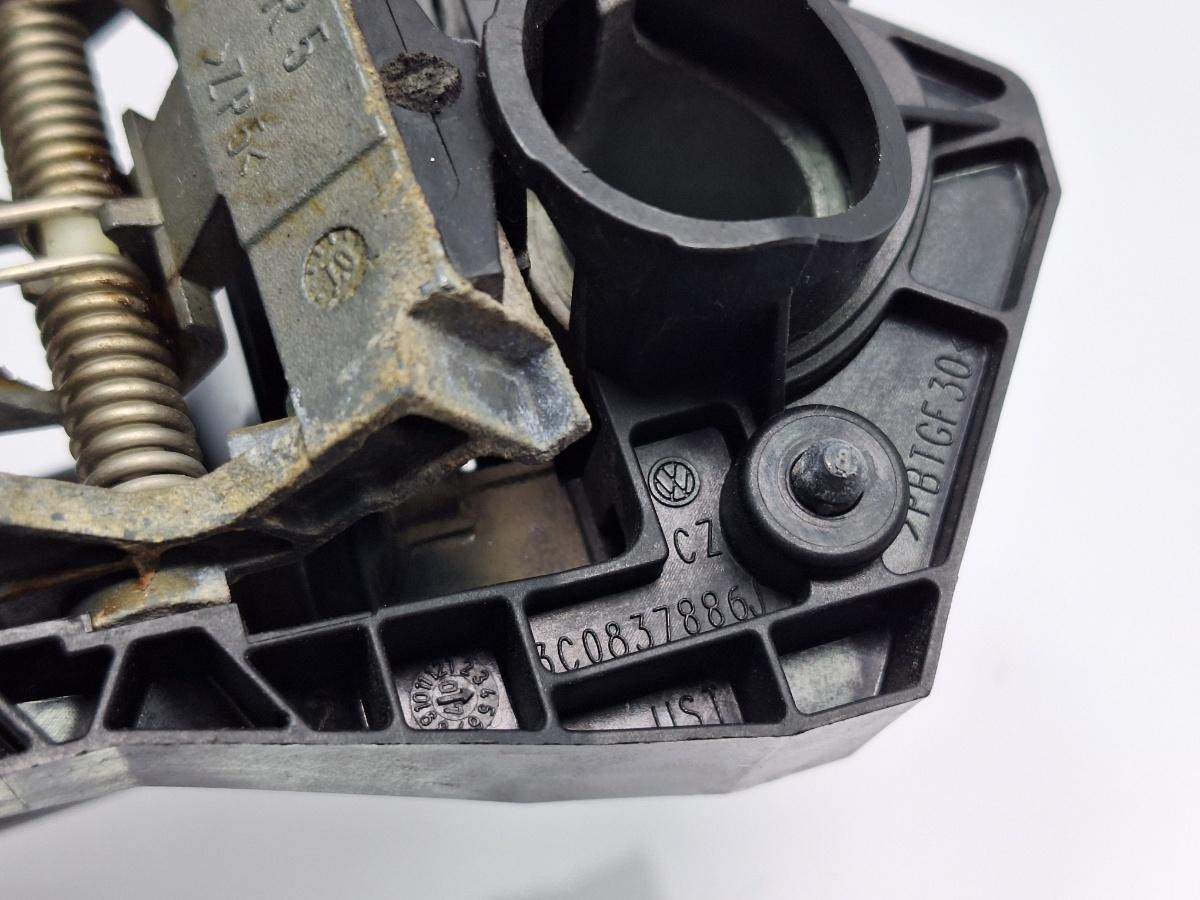 Maner cu suport usa dreapta VOLKSWAGEN PASSAT 3C2 2005 - 2010 TDI 16V BKP, CBAB 3C0857210 , 3C0837886J
