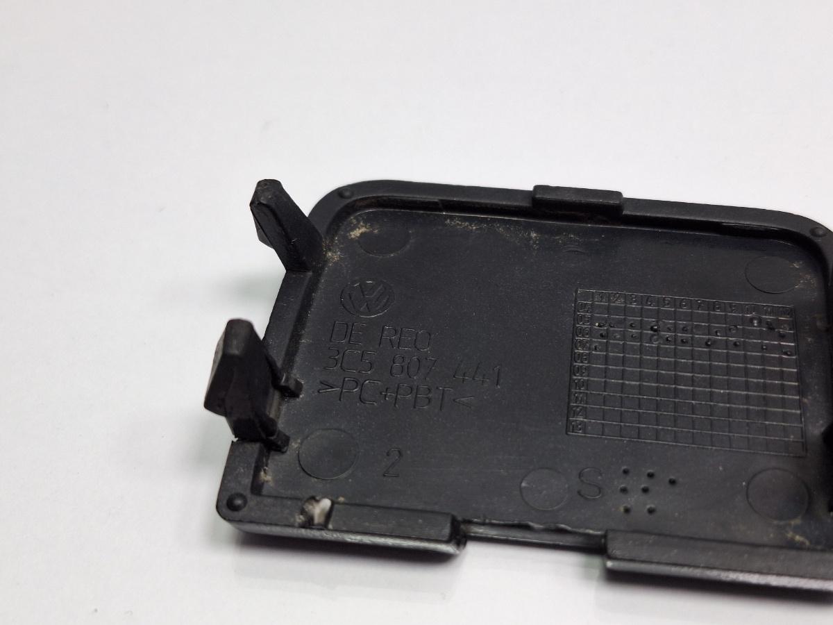 Capac carlig remorcare bara LC9X spate VOLKSWAGEN PASSAT 3C2 2005 - 2010 TDI 16V BKP, CBAB 3C5807441