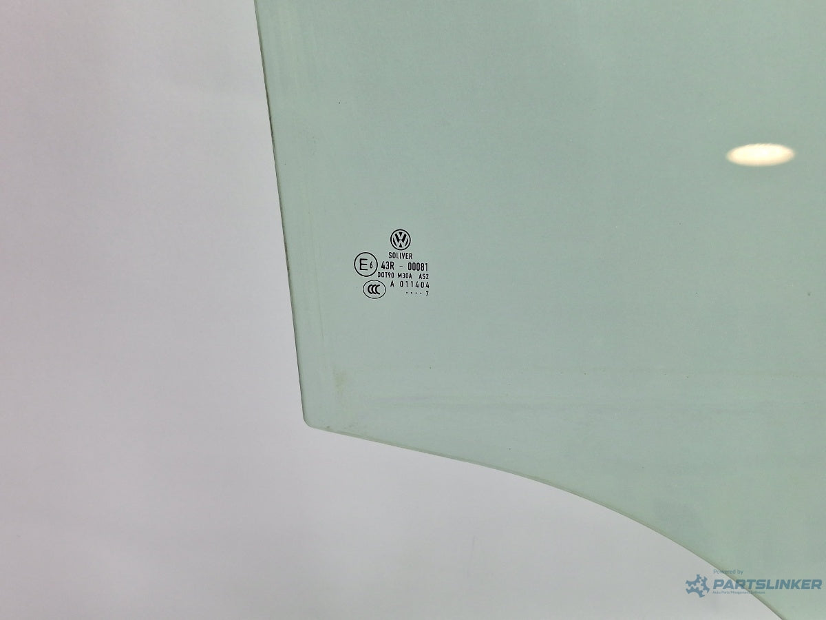 Geam usa dreapta spate VOLKSWAGEN PASSAT 3C2 2005 - 2010 TDI 16V BKP, CBAB SOLIVER 43R-00081 3C5845026