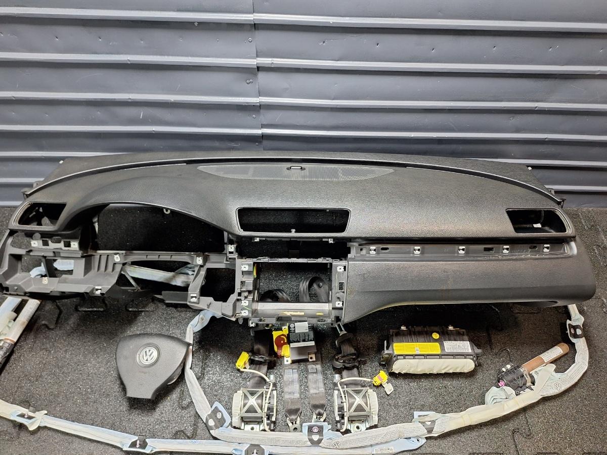 Kit airbag VOLKSWAGEN PASSAT 3C2 2005 - 2010 TDI 16V BKP, CBAB 3C1857705F , 3C0880204E