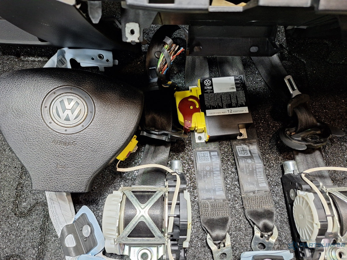 Kit airbag VOLKSWAGEN PASSAT 3C2 2005 - 2010 TDI 16V BKP, CBAB 3C1857705F , 3C0880204E