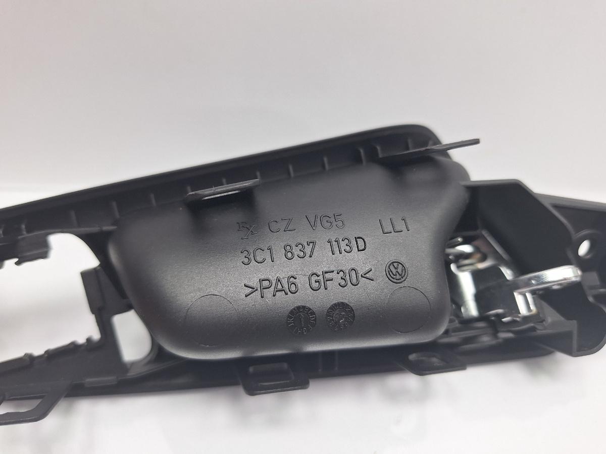 Maner interior usa stanga fata VOLKSWAGEN PASSAT 3C2 2005 - 2010 TDI 16V BKP, CBAB 3C1837113D
