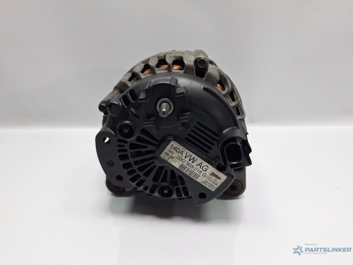 Alternator 140A AUDI A4 IV Avant 8K5, B8 2007 - 2015 TDI CAGA, CJCA, CMEA, CMFA Valeo TG14C020 03G903016G
