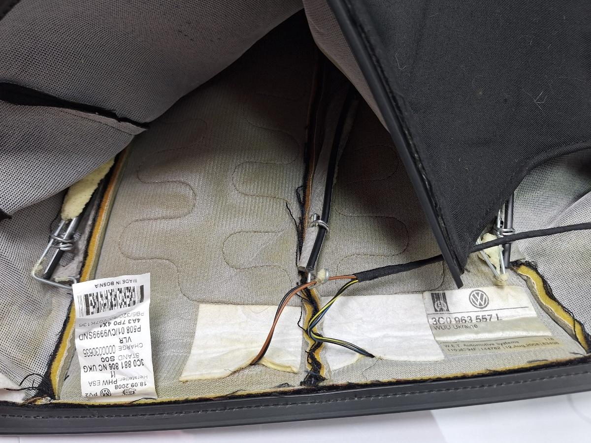 Spatar incalzit scaun dreapta VOLKSWAGEN PASSAT 3C2 2005 - 2010 TDI 16V BKP, CBAB 3C0881806NC , 3C0963557L