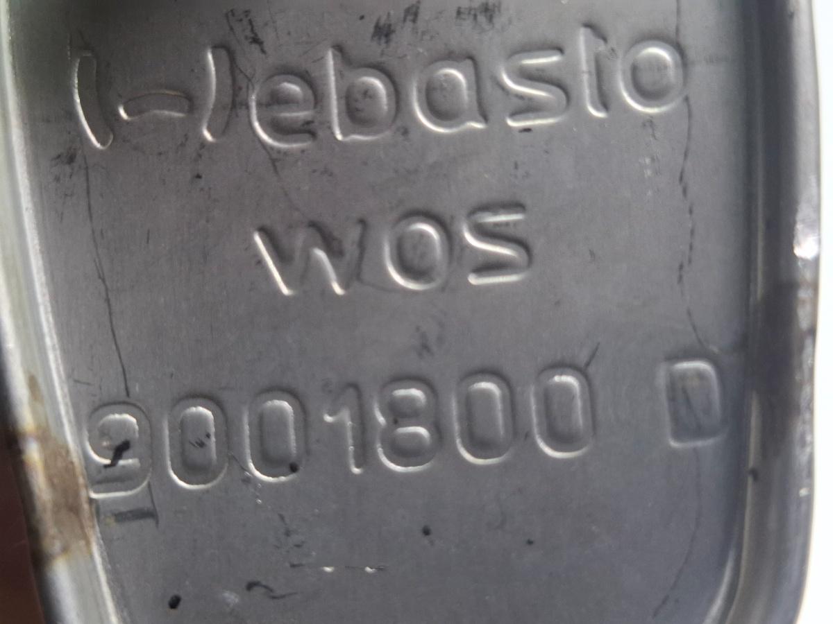 Toba sirocou VOLKSWAGEN TOURAN 1T1, 1T2 2003 - 2010 TDI BMM Webasto 9001800D
