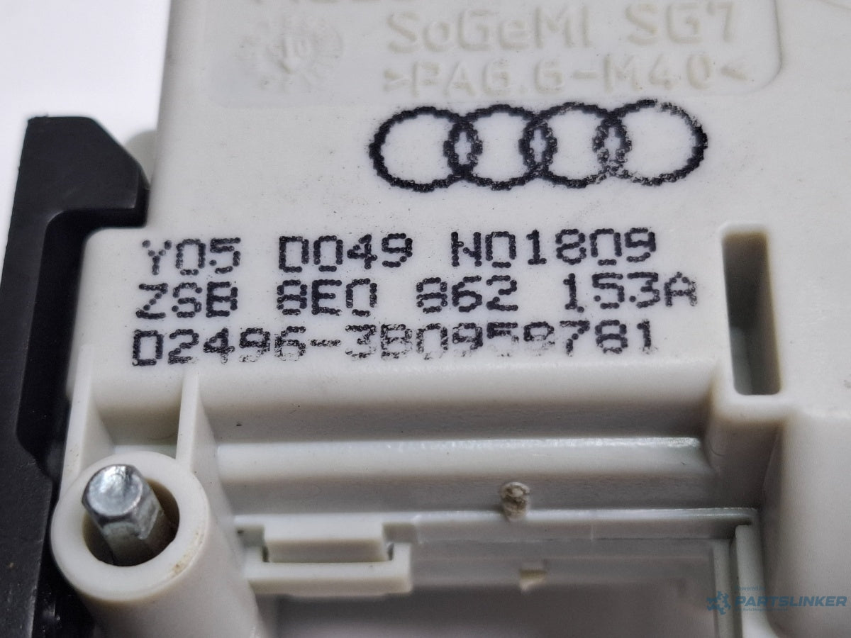 Motoras deschidere rezervor AUDI A4 III Avant 8ED, B7 2004 - 2008 TDI BKE, BRB 8E0862153A