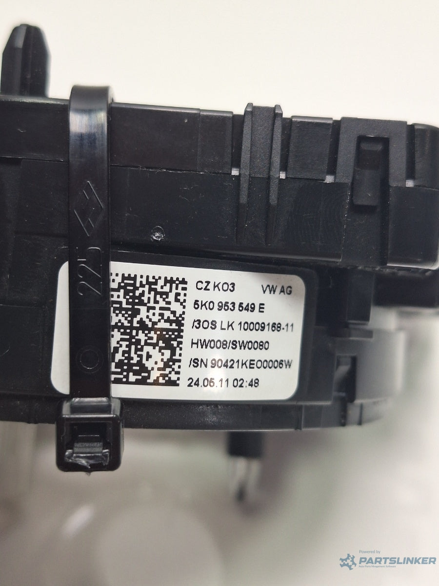 Spirala airbag VOLKSWAGEN GOLF VI 5K1_ 2008 - 2012 TDi BlueMotion CAYC 5K0953549E