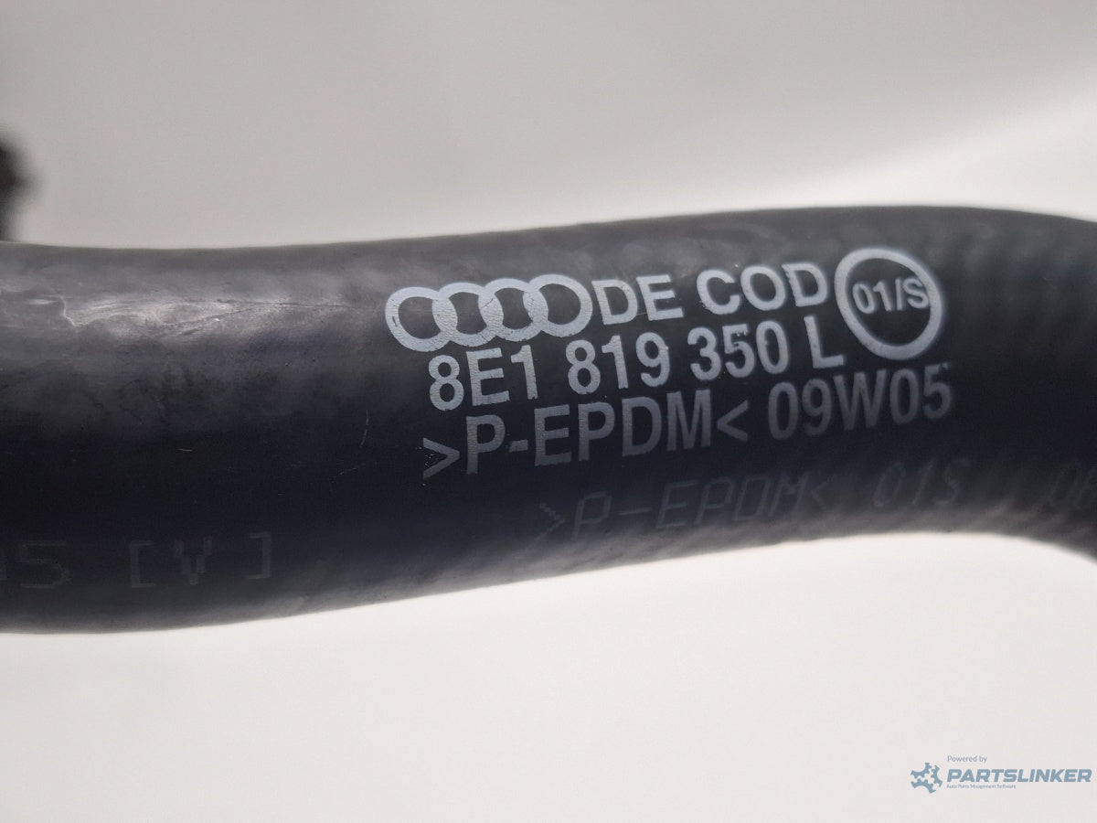 Furtun apa AUDI A4 III Avant 8ED, B7 2004 - 2008 TDI BKE, BRB 8E1819350L