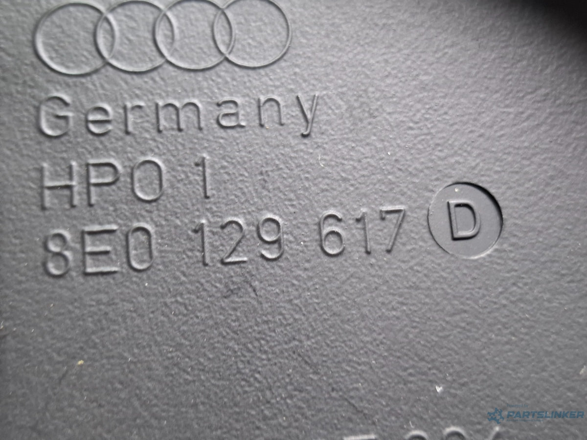 Conducta filtru aer AUDI A4 III Avant 8ED, B7 2004 - 2008 TDI BKE, BRB 8E0129617D