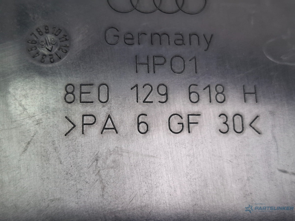 Conducta admisie filtru aer AUDI A4 III Avant 8ED, B7 2004 - 2008 TDI BKE, BRB 8E0129618