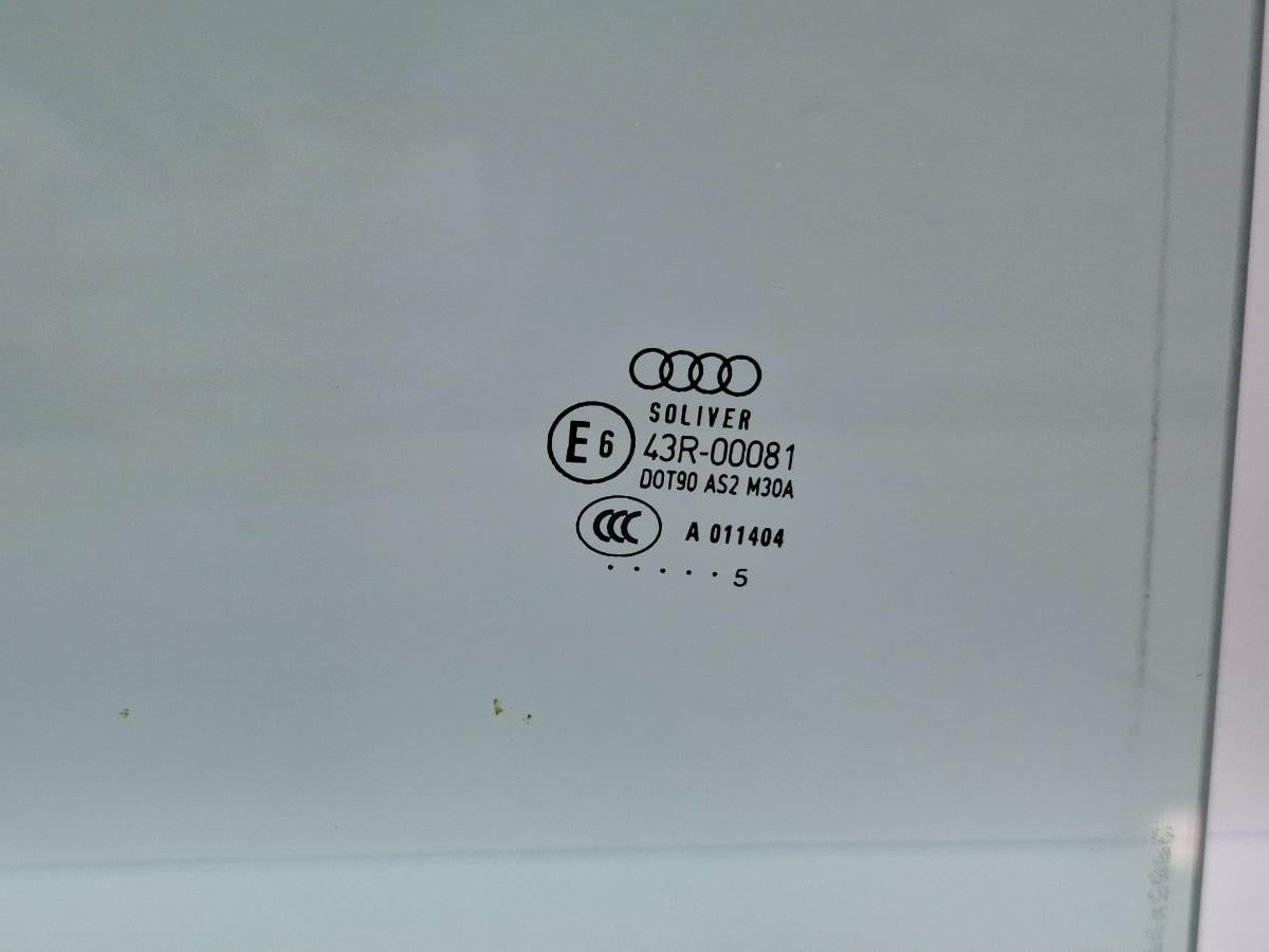 Geam usa dreapta spate AUDI A4 III Avant 8ED, B7 2004 - 2008 TDI BKE, BRB 43R-00081  8E9845026