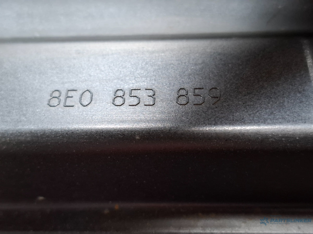 Ornament prag LY9B stanga AUDI A4 III Avant 8ED, B7 2004 - 2008 TDI BKE, BRB 8E0853859