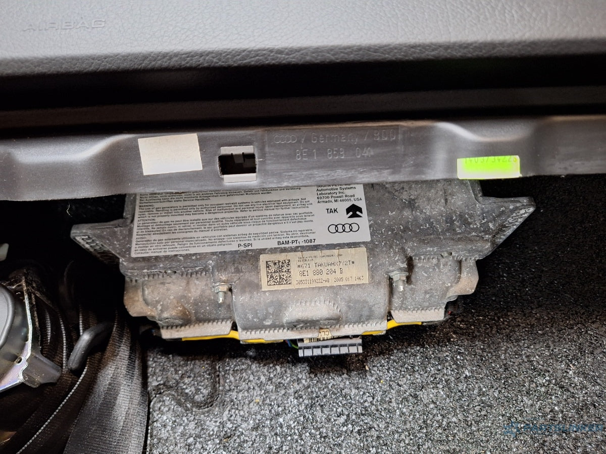 Kit airbag AUDI A4 III Avant 8ED, B7 2004 - 2008 TDI BKE, BRB 8E1858041 , 8E1880204B