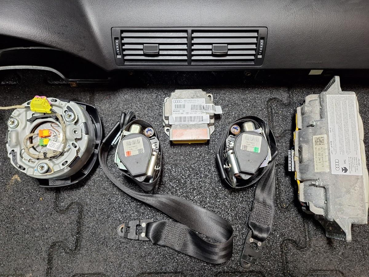 Kit airbag AUDI A4 III Avant 8ED, B7 2004 - 2008 TDI BKE, BRB 8E1858041 , 8E1880204B