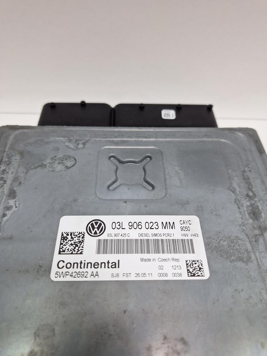 ECU modul/unitate de control motor VOLKSWAGEN GOLF VI 5K1_ 2011 TDi BlueMotion CAYC 77KW|105HP 2011