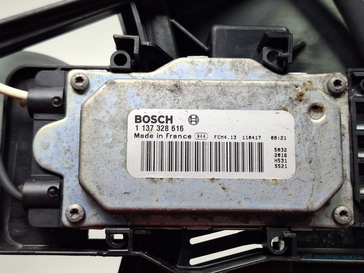 Ventilator electric radiator VOLKSWAGEN GOLF VI 5K1_ 2008 - 2012 TDi BlueMotion CAYC BOSCH 1137328616 1K0121203AN , 1K0121205AF