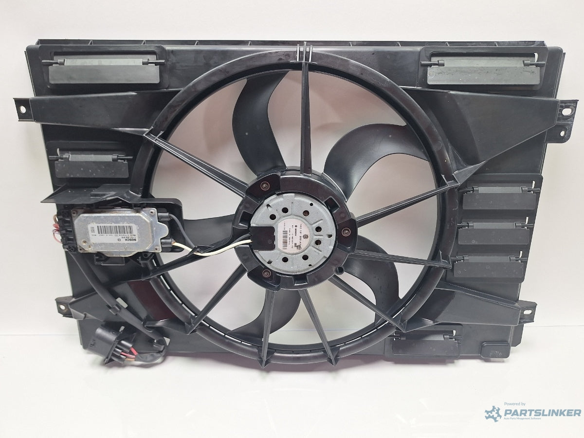 Ventilator electric radiator VOLKSWAGEN GOLF VI 5K1_ 2008 - 2012 TDi BlueMotion CAYC BOSCH 1137328616 1K0121203AN , 1K0121205AF