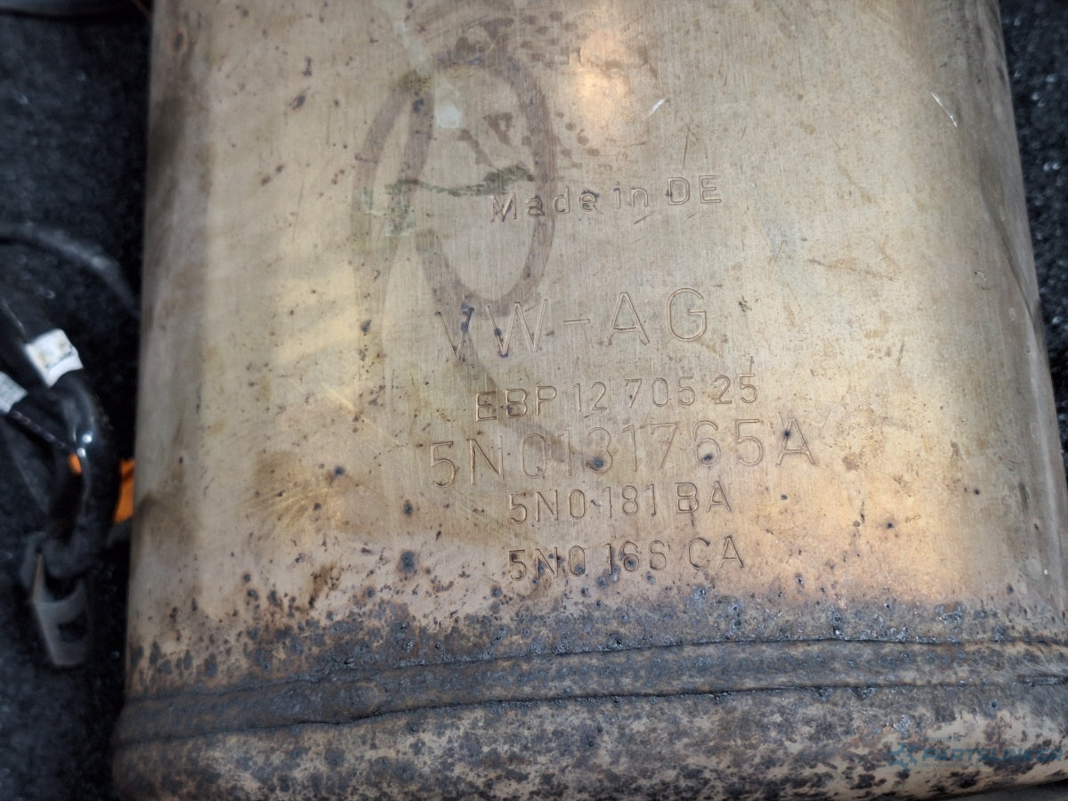 Filtru de particule  VOLKSWAGEN GOLF VI 5K1_ 2008 - 2012 TDi BlueMotion CAYC 5N0131765A , 5N0181BA