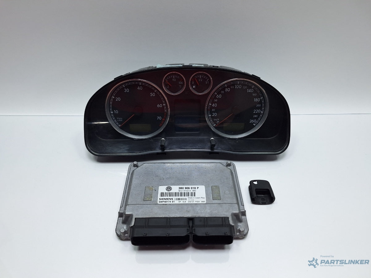 Kit sistem de pornire/oprire VOLKSWAGEN PASSAT 3B3 2000 - 2005 1.6 1.6 ALZ SIEMENS 5WP4017401 3B0920827 , 3B0906018P