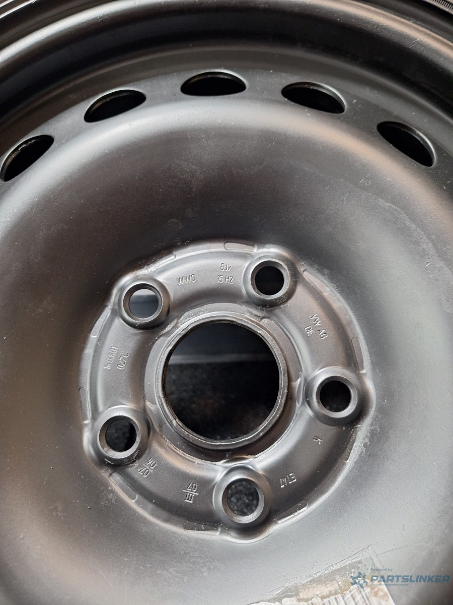 Roata de rezerva R15 5x112 SKODA OCTAVIA 1Z3 2004 - 2013 TDI BJB, BKC, BLS, BXE 6Jx15H2 ET47 1K0601027C