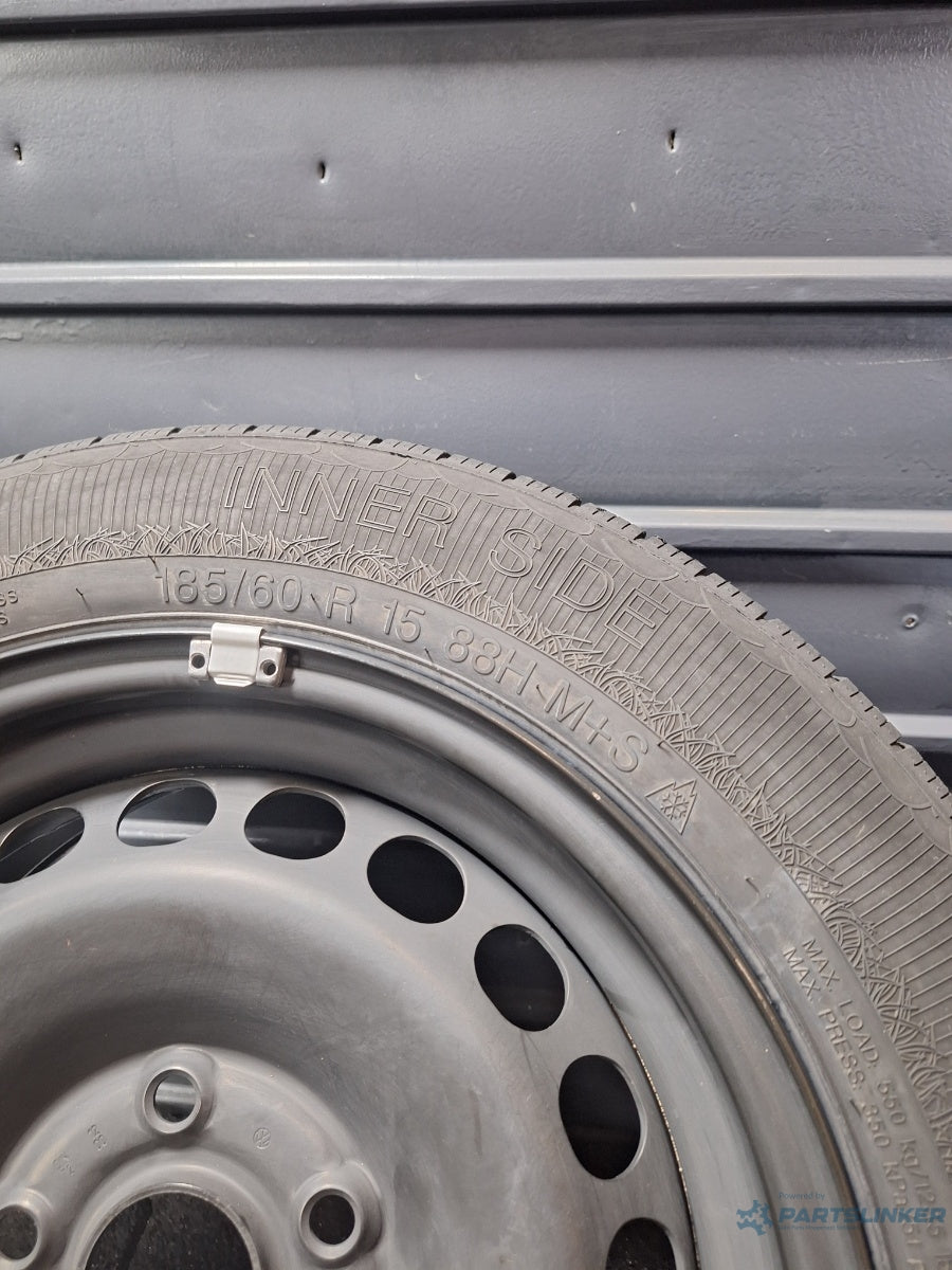 Roata de rezerva R15 5x112 VOLKSWAGEN PASSAT 3B3 2000 - 2005 1.6 1.6 ALZ 7Jx15H2 ET 37 3B0601027E