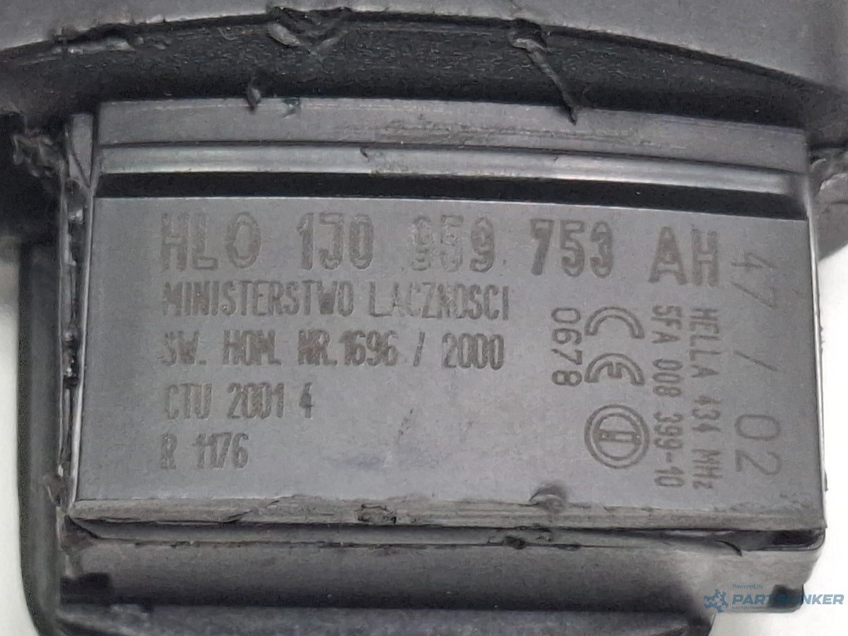 Telecomanda inchidere centralizata 434 MHz VOLKSWAGEN PASSAT 3B3 2000 - 2005 1.6 1.6 ALZ  1J0959753AH