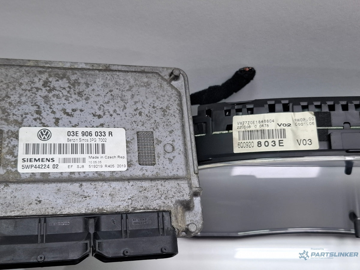 Kit  pornire VOLKSWAGEN POLO 9N_ 2001 - 2012 12V AZQ, BME SIEMENS 5WP44224 6Q0920803E , 03E906033R