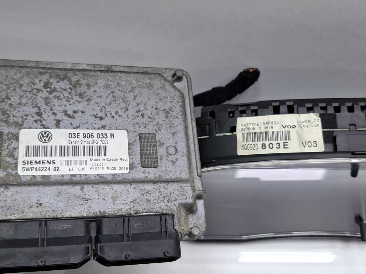 Kit  pornire VOLKSWAGEN POLO 9N_ 2001 - 2012 12V AZQ, BME SIEMENS 5WP44224 6Q0920803E , 03E906033R