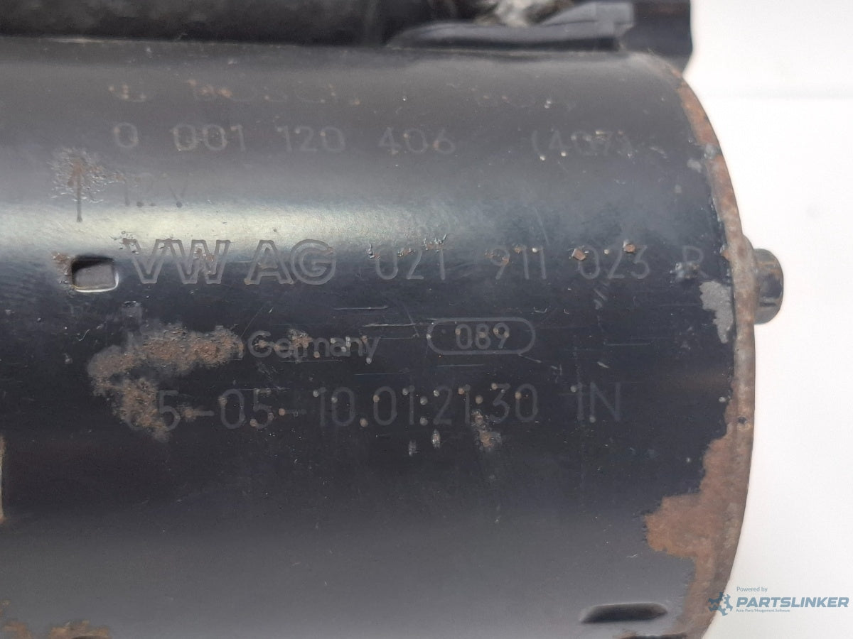 Electromotor VOLKSWAGEN POLO 9N_ 2001 - 2012 12V AZQ, BME BOSCH 0001120406 02T911023R