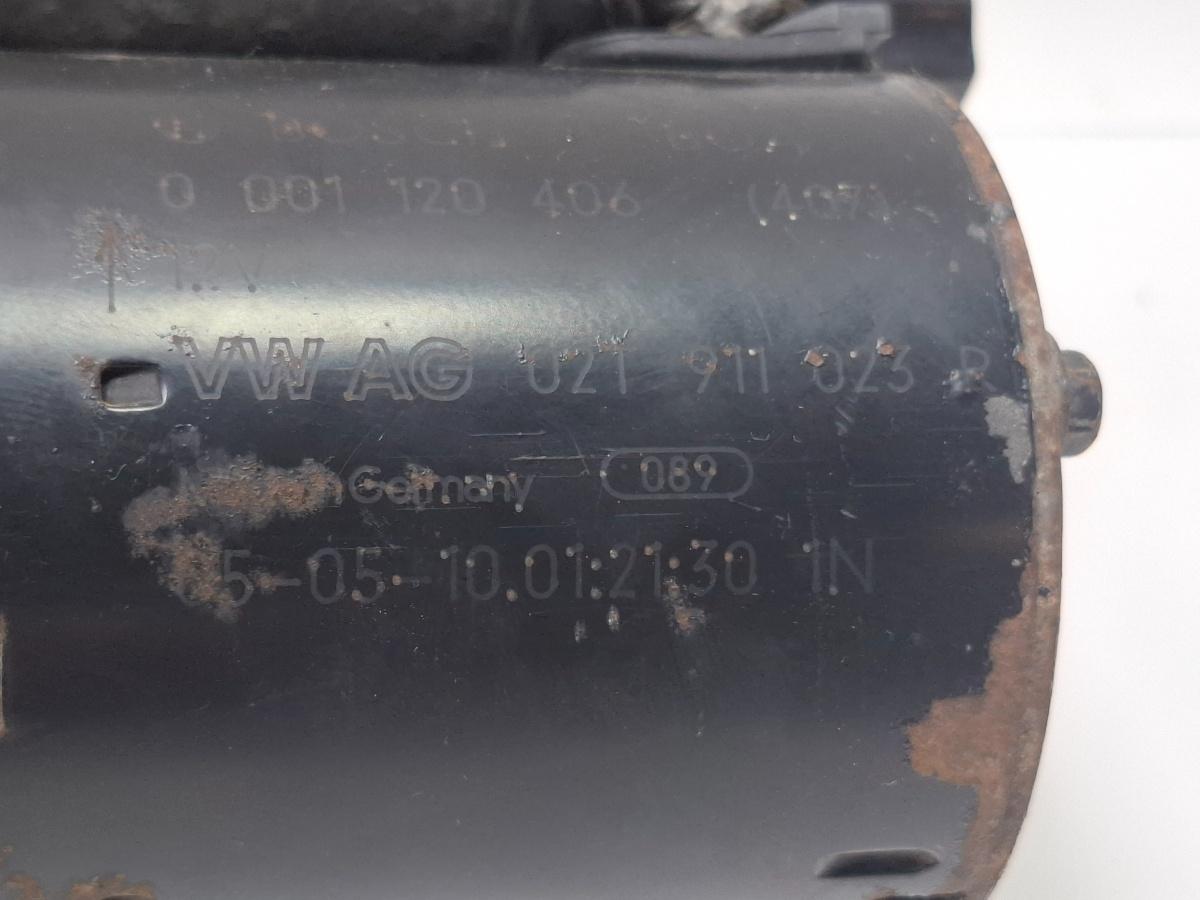 Electromotor VOLKSWAGEN POLO 9N_ 2001 - 2012 12V AZQ, BME BOSCH 0001120406 02T911023R