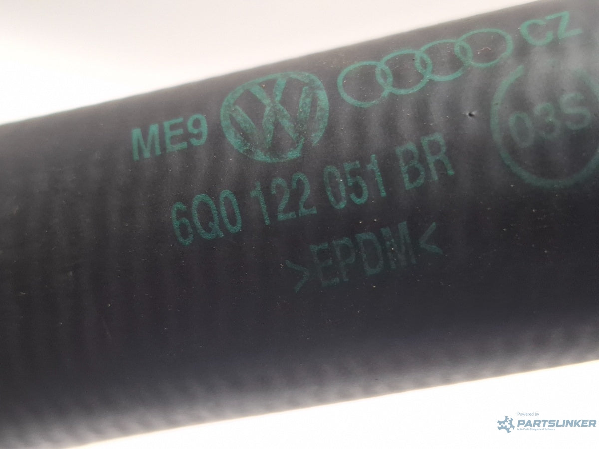 Furtun apa VOLKSWAGEN POLO 9N_ 2001 - 2012 12V AZQ, BME 6Q0122051BR