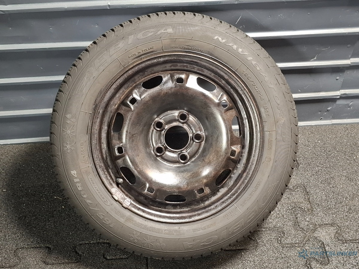 Roata rezerva R14 5x100 VOLKSWAGEN POLO 9N_ 2001 - 2012 12V AZQ, BME 5Jx14H2 ET35 6Q0601027R