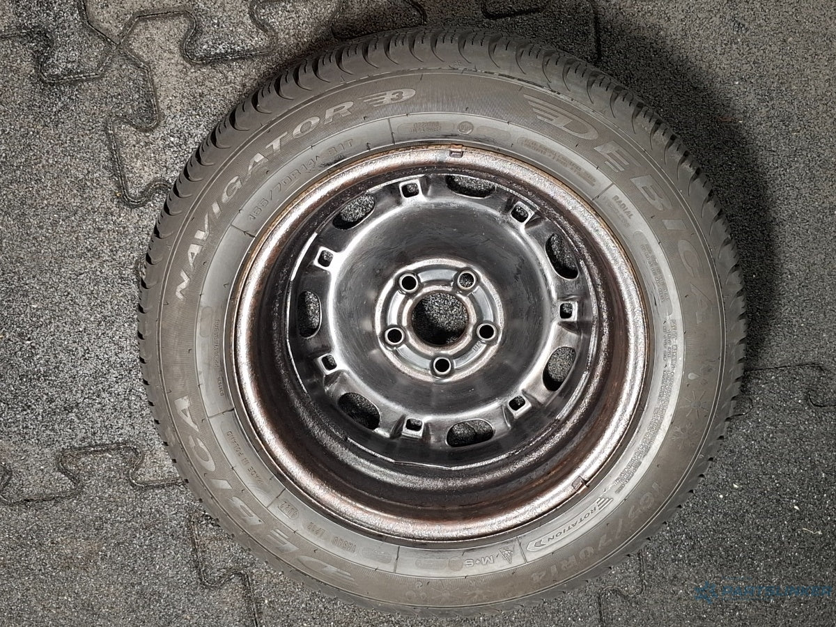 Roata rezerva R14 5x100 VOLKSWAGEN POLO 9N_ 2001 - 2012 12V AZQ, BME 5Jx14H2 ET35 6Q0601027R