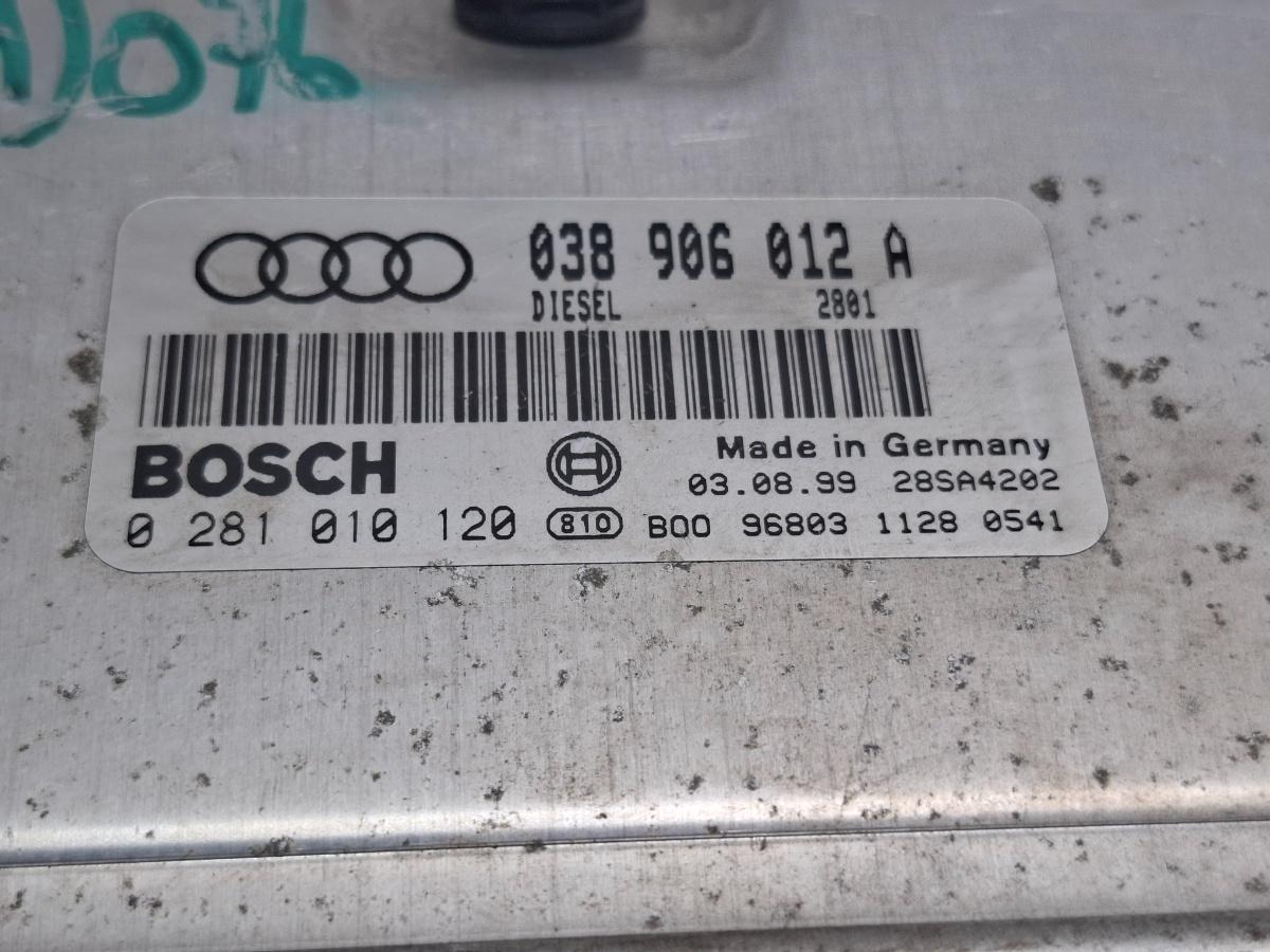 Calculator ECU AUDI A3 8L1 1996 - 2006 TDI AHF, ASV BOSCH 0281010120 038906012A