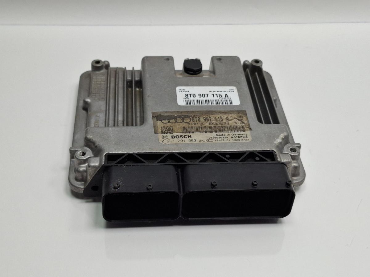 Calculator ECU AUDI A5/S5 8T3 2007 - 2017 TFSI CABD CAB BOSCH 0261201963 8T0907115A / 8K1907115