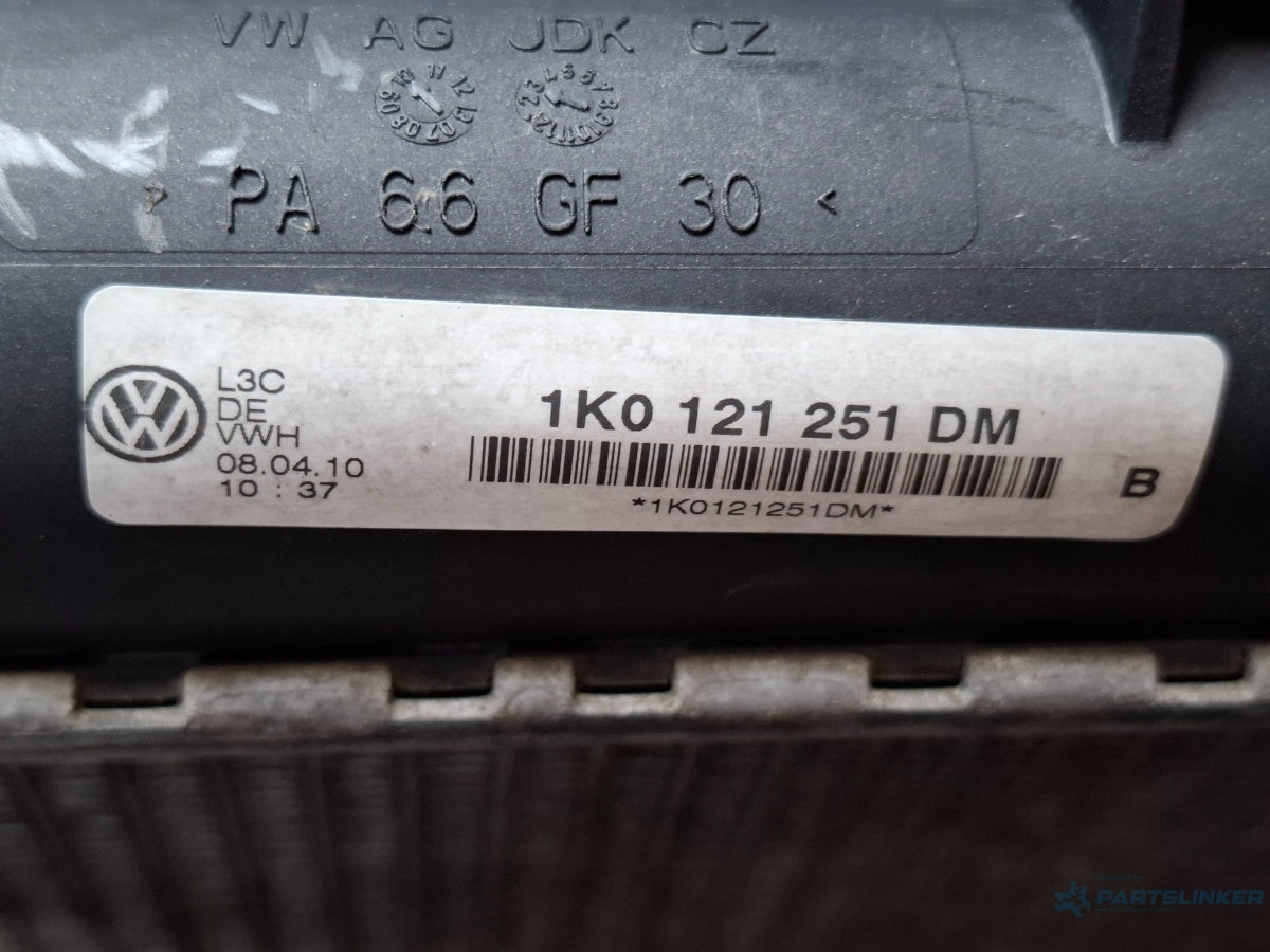 Radiator apa / piese SKODA OCTAVIA 1Z3 2004 - 2013 TDI 16V BKD, CFHC, CLCB 1K0121251DM