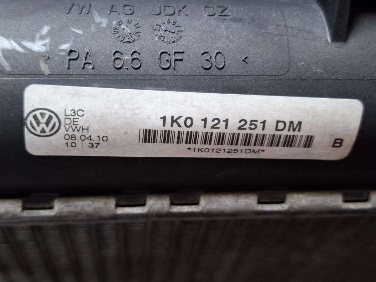 Radiator apa SKODA OCTAVIA 1Z3 2004 - 20132.0 TDI 16V BKD, CFHC, CLCB 1K0121251DM