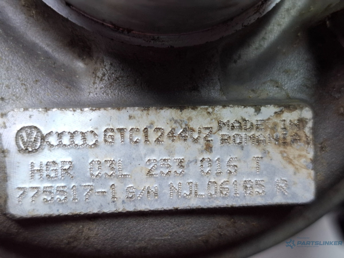 Turbina VOLKSWAGEN GOLF VI 5K1_ 2008 - 2012 TDi BlueMotion CAYC 03L253016T