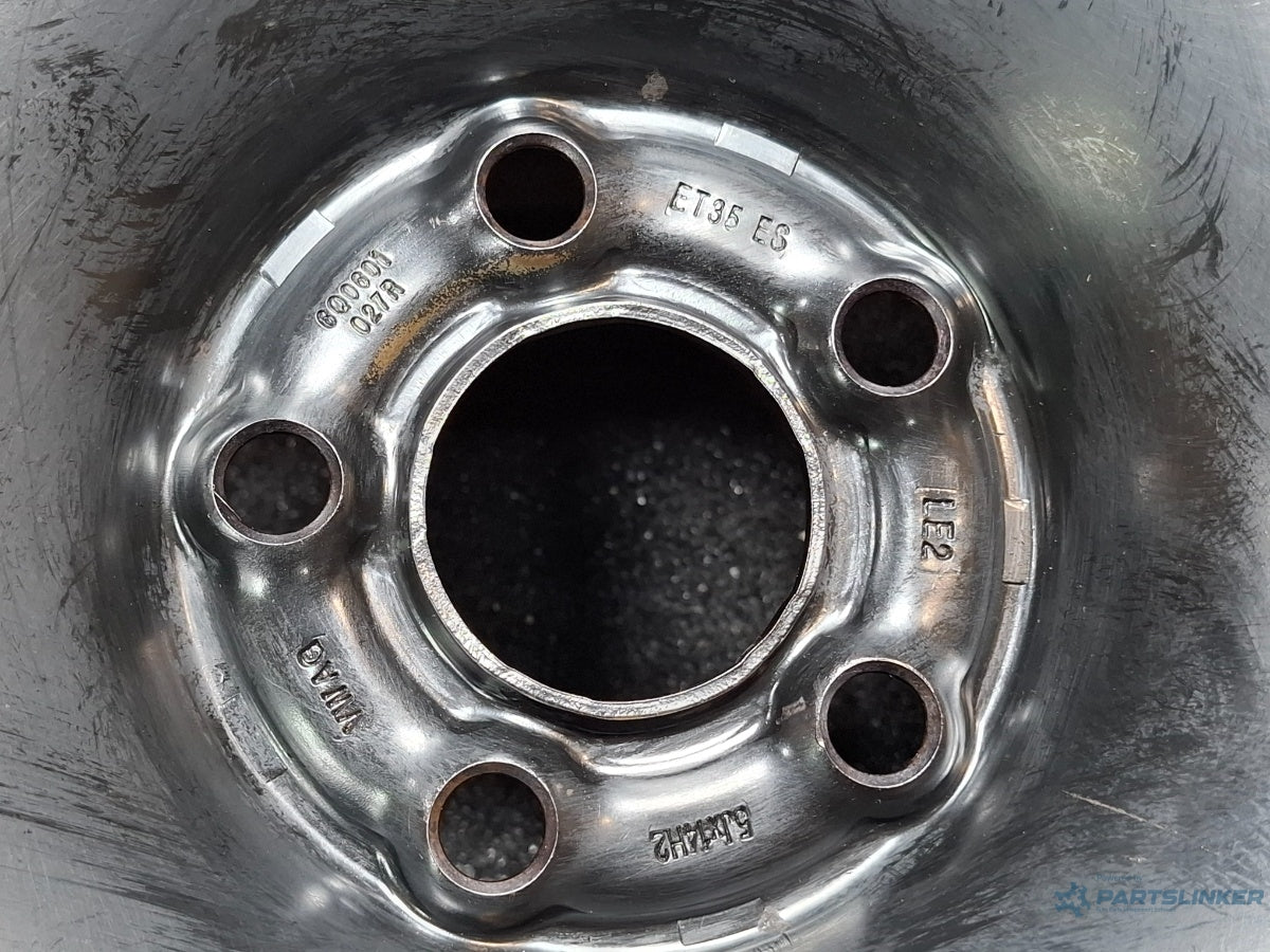 Roata rezerva R14 SKODA FABIA Combi 6Y5 2000 - 2007 1.2 1.2 AZQ, BME 5Jx14H2 ET35 6Q0601027R