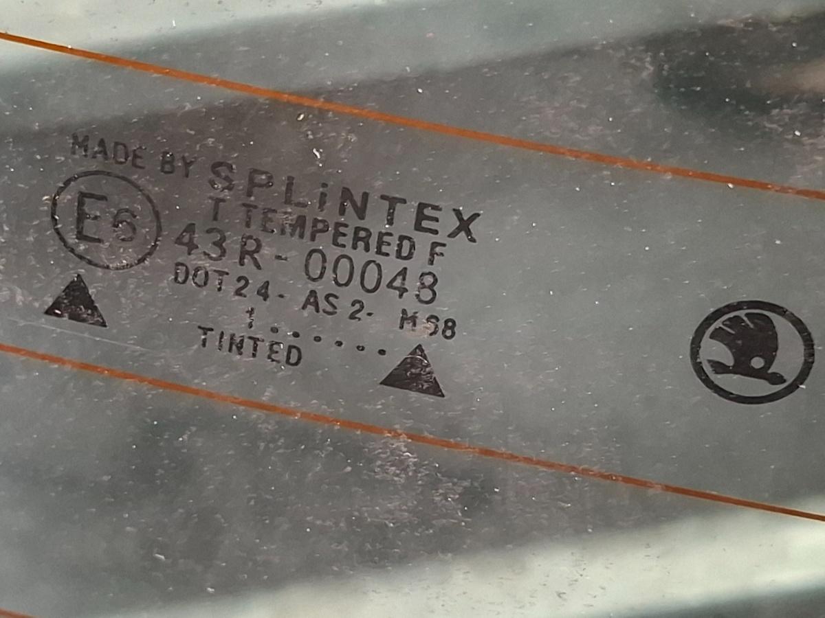 Luneta SKODA FABIA SEDAN / BERLINA  6Y3 1999 - 2007  SPLINTEX 43R-00048 6Y5845051A