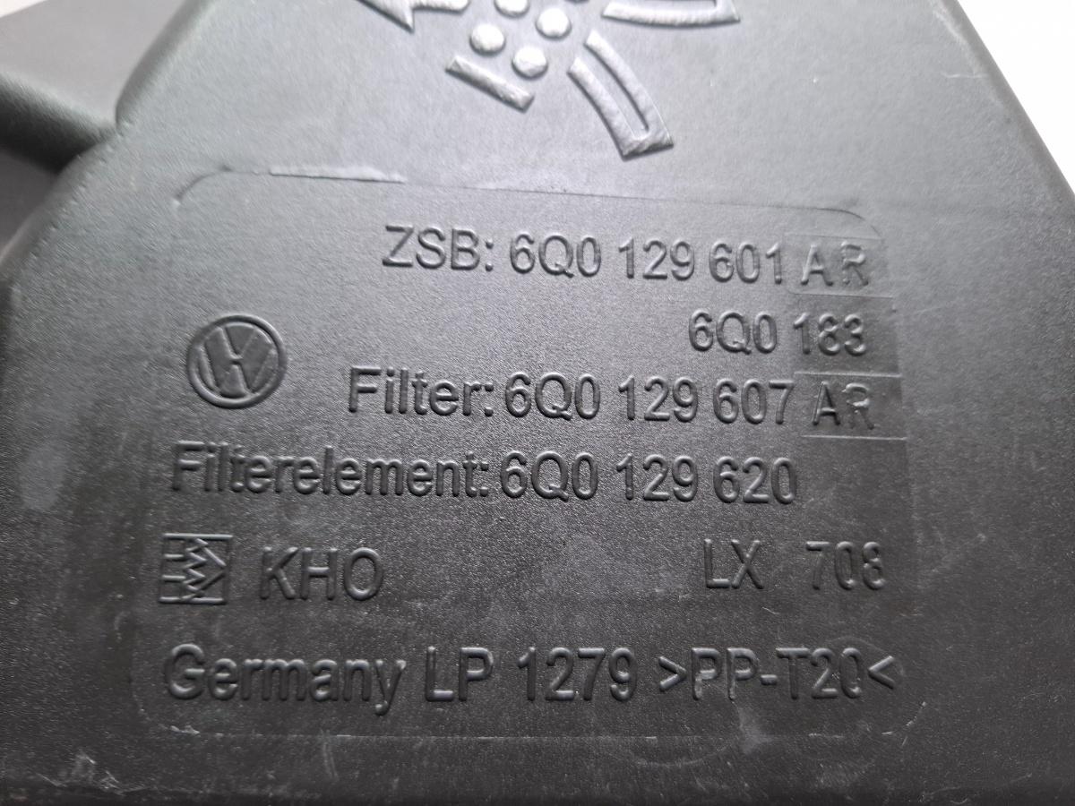 Carcasa filtru aer SEAT CORDOBA III 6L2 2002 - 2009 TDI BMS, BNV  6Q0129601AR